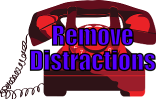 Remove Distractions (Tips to be More Productive – 25 of 30)