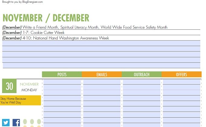 If You Have a Blog, Do you Have a Blog Planner? (This One is Free!)