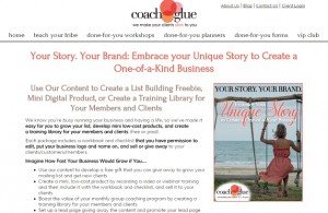 CoachGlue - Create Your Unique Business