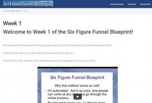 Six Figure Funnel BlueprintInside