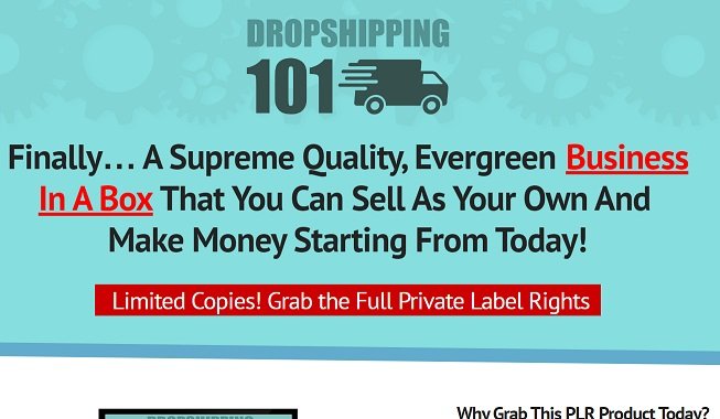 Get an Entire Funnel on DropShipping (with PLR) for Less than a Cost of a Pie of Pizza!