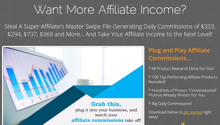 Affiliate Marketer who Doesn’t Know what to Promote?  Check Out This Master Swipe File!