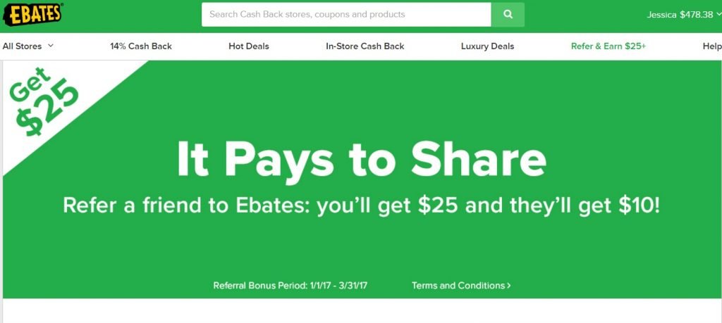 Promote Ebates