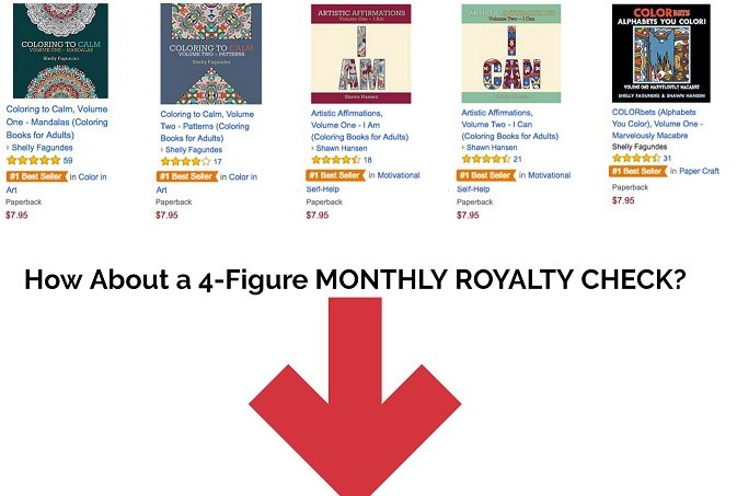 4 Figures a Month with Coloring Books!