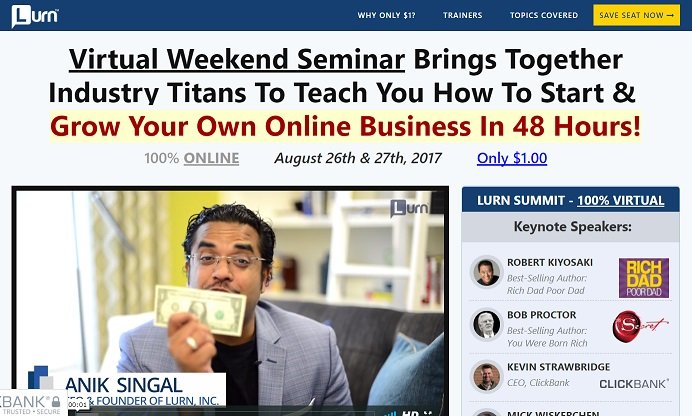 Join The Lurn Virtual Summit for Just $1 (Really!)