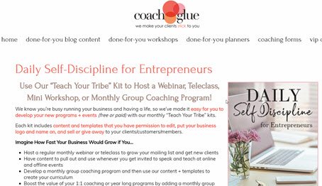 Get Daily Self-Discipline for Entrepreneurs (with PLR!)