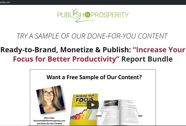 Free: Increase Your Focus for Better Productivity PLR Bundle