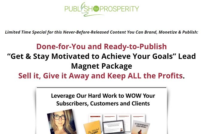 Get & Stay Motivated PLR Bundle for Less Than $10!