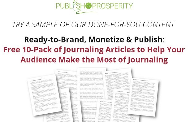 10 Free Journaling Articles