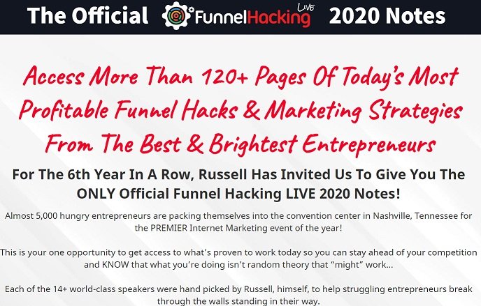 Missed Funnel Hacking Live 2020? (I picked this up and can’t wait!)